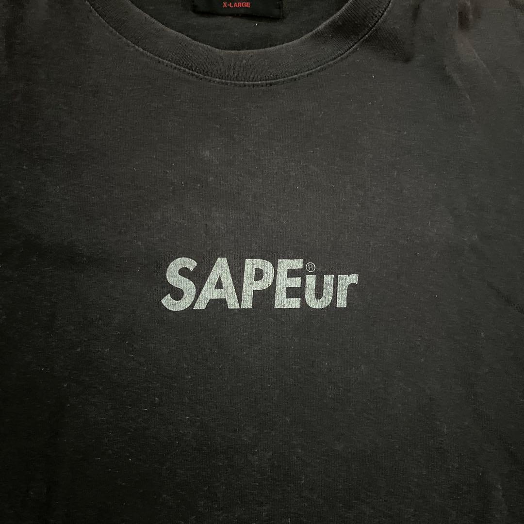 SAPEur ロッドマン Tシャツ ブラック XL — image 3
