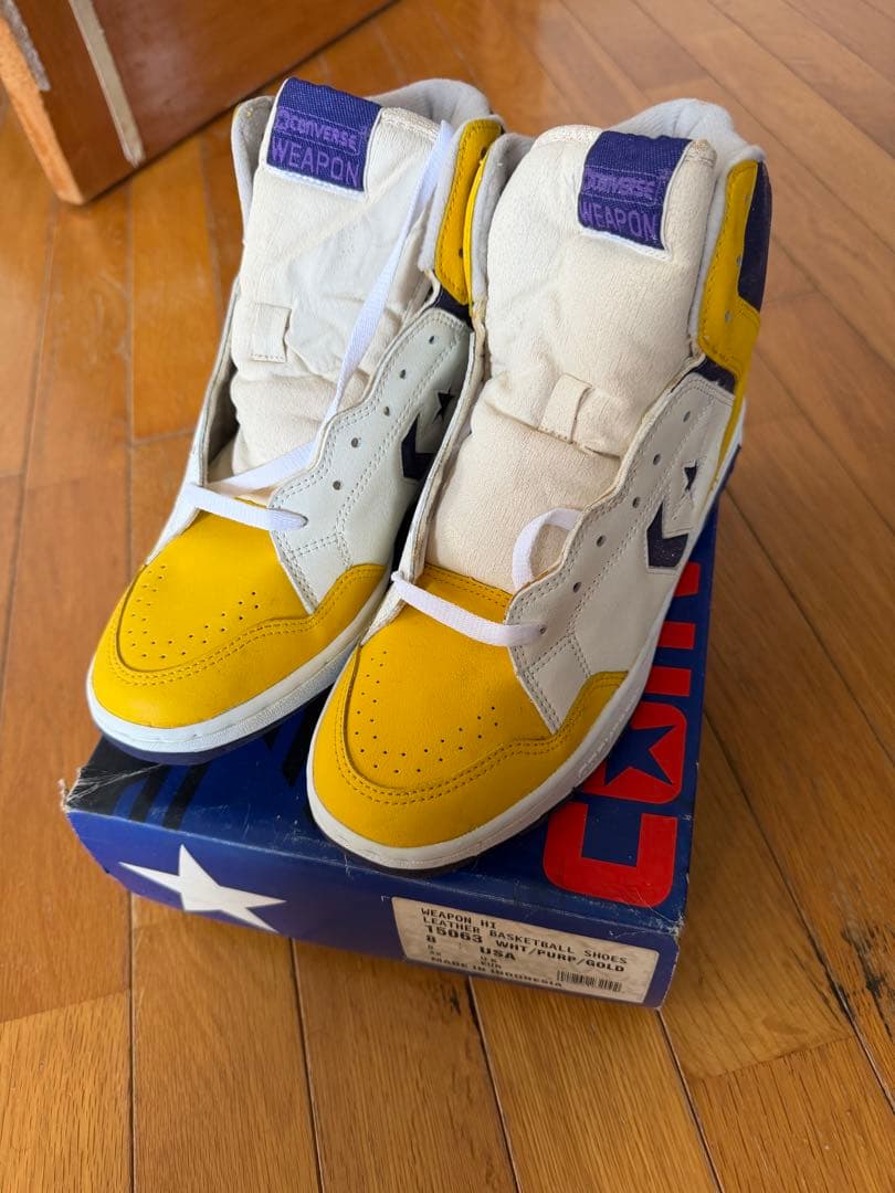 Converse Weapon HI ウエポン新品未使用　ビンテージコレクション — image 2