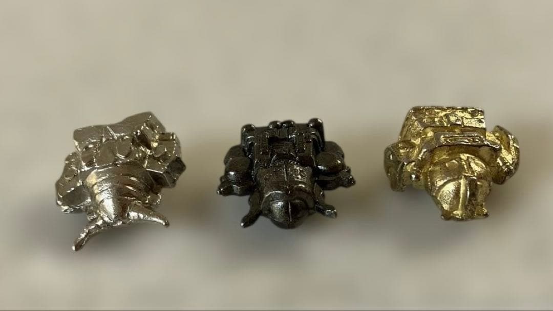 昭和レトロ　ガンダム　消しゴム 金属製　フィギュア 3体セット — image 4