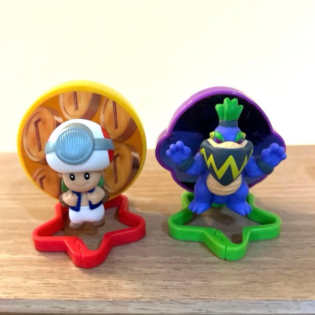 ハッピーセット　マリオ フィギュア 　2個セット　キノピオ　ワンダークッパjr. — image 3