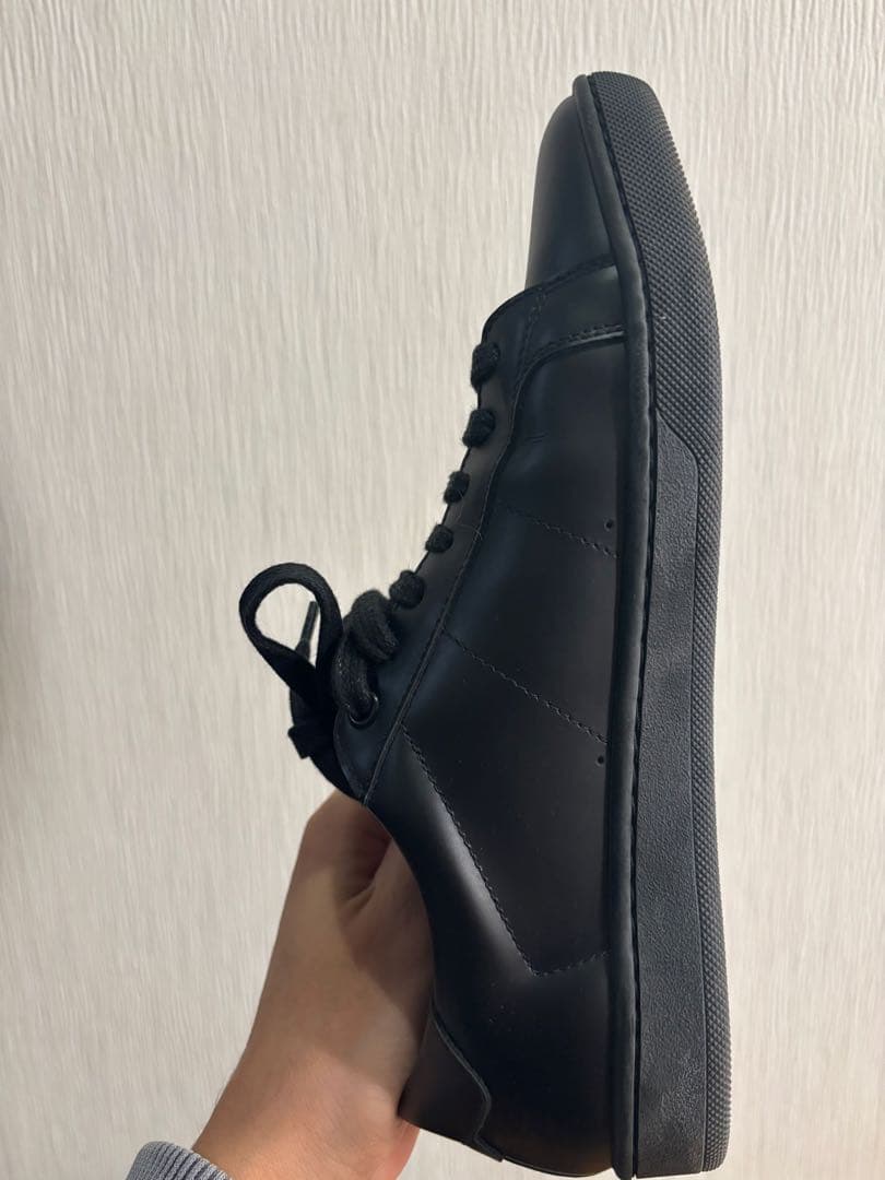 SAINT LAURENT ブラックスニーカー　39 — image 3