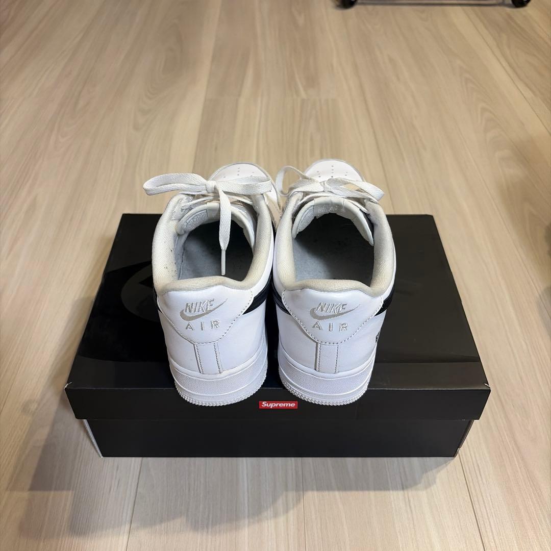 Supreme Nike Air Force 1 Low White Black — image 3