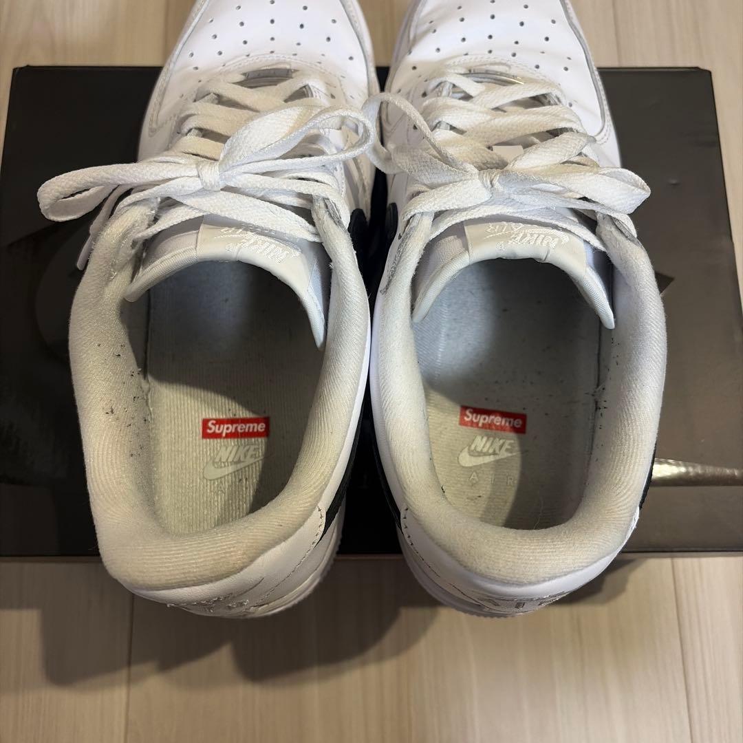 Supreme Nike Air Force 1 Low White Black — image 4
