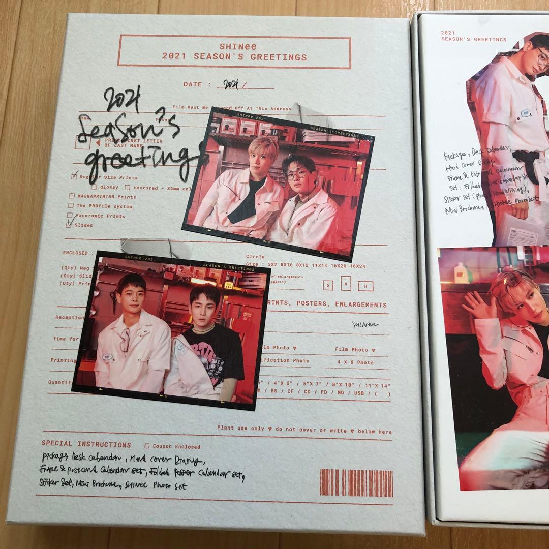 SHINee SEASON'S GREETINGS 2021 セット おまけ付き — image 2