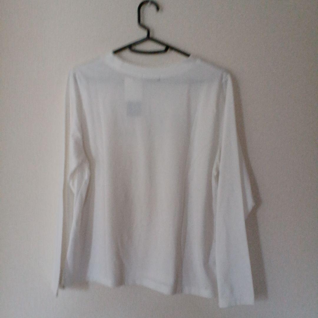 BEGUM 長袖 ロゴTシャツ ホワイト 新品 — image 5