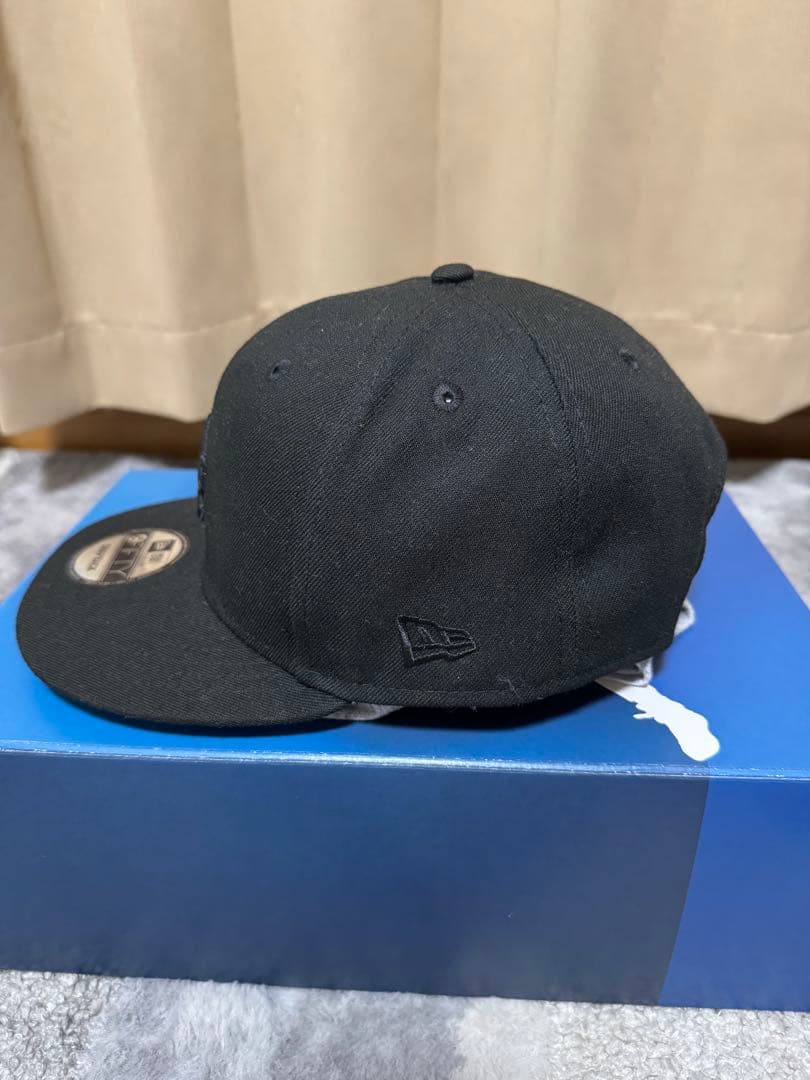 ニューエラ　ドジャース　LA 9FIFTY 黒 オールブラック　スナップバック — image 4