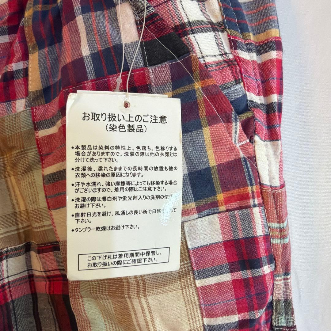 パッチワーク　ハーフパンツ　国内系　未使用　デットストック　LL 短パン — image 3