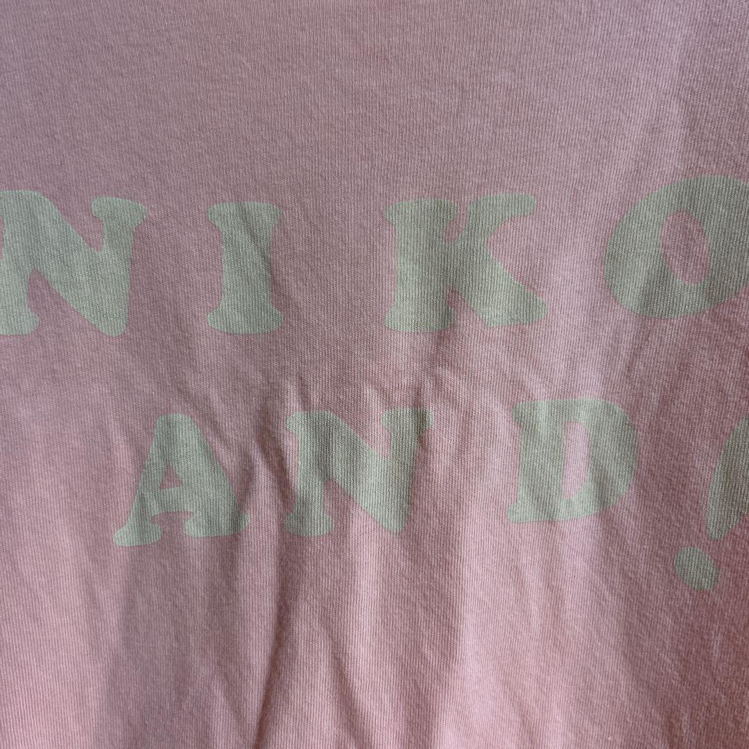 niko and... ロゴプリントTシャツ ピンク M — image 5