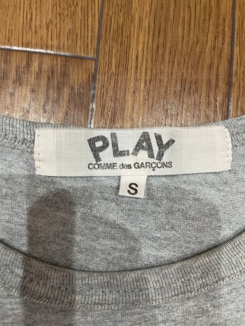 PLAY COMME des GARCONS Tシャツ グレー S — image 3