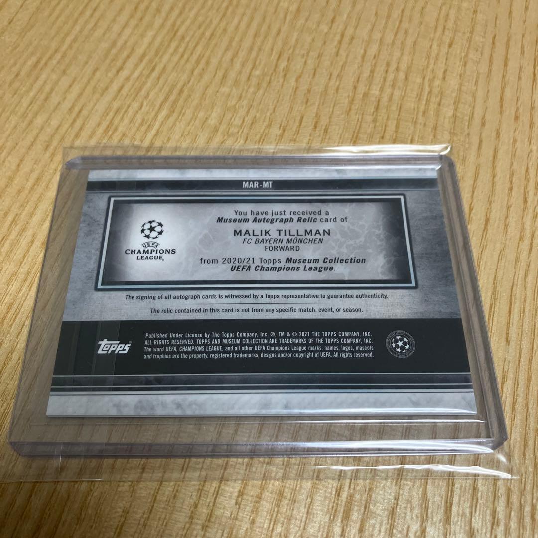 Malik Tillman RC auto 99枚限定 — image 2