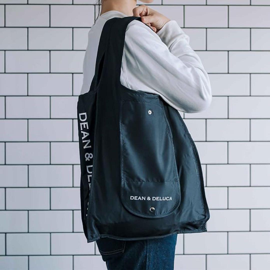 【新品未使用】DEAN & DELUCA 折りたたみエコバッグ ブラック — image 3