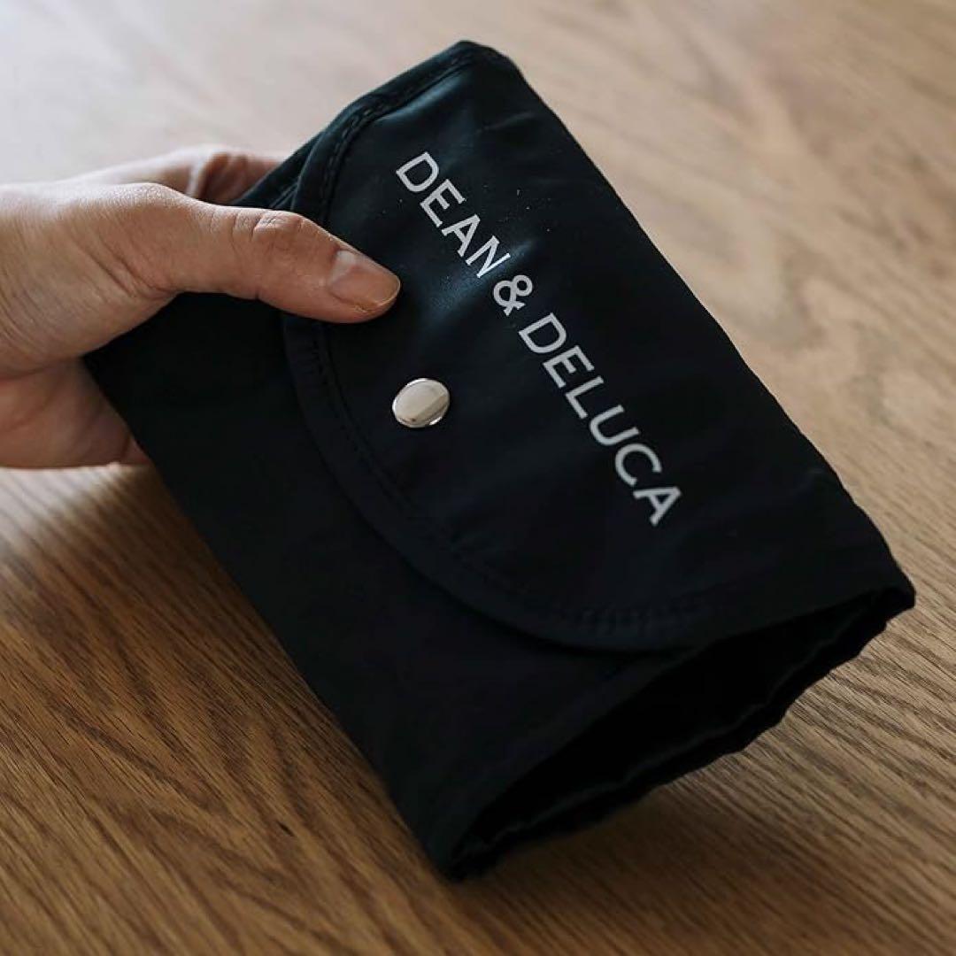 【新品未使用】DEAN & DELUCA 折りたたみエコバッグ ブラック — image 4