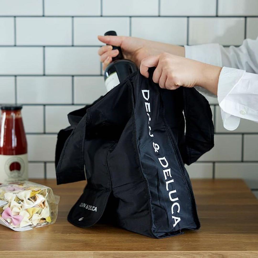 【新品未使用】DEAN & DELUCA 折りたたみエコバッグ ブラック — image 5