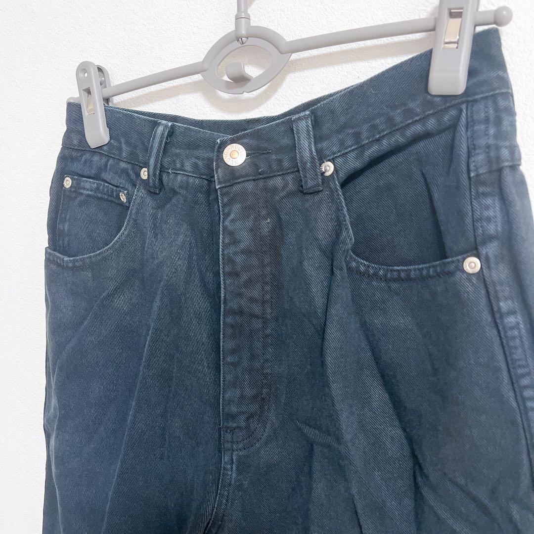 ヌオーヴォ ハーフパンツ 無地 11 黒 コットン シンプル デイリーユース — image 2