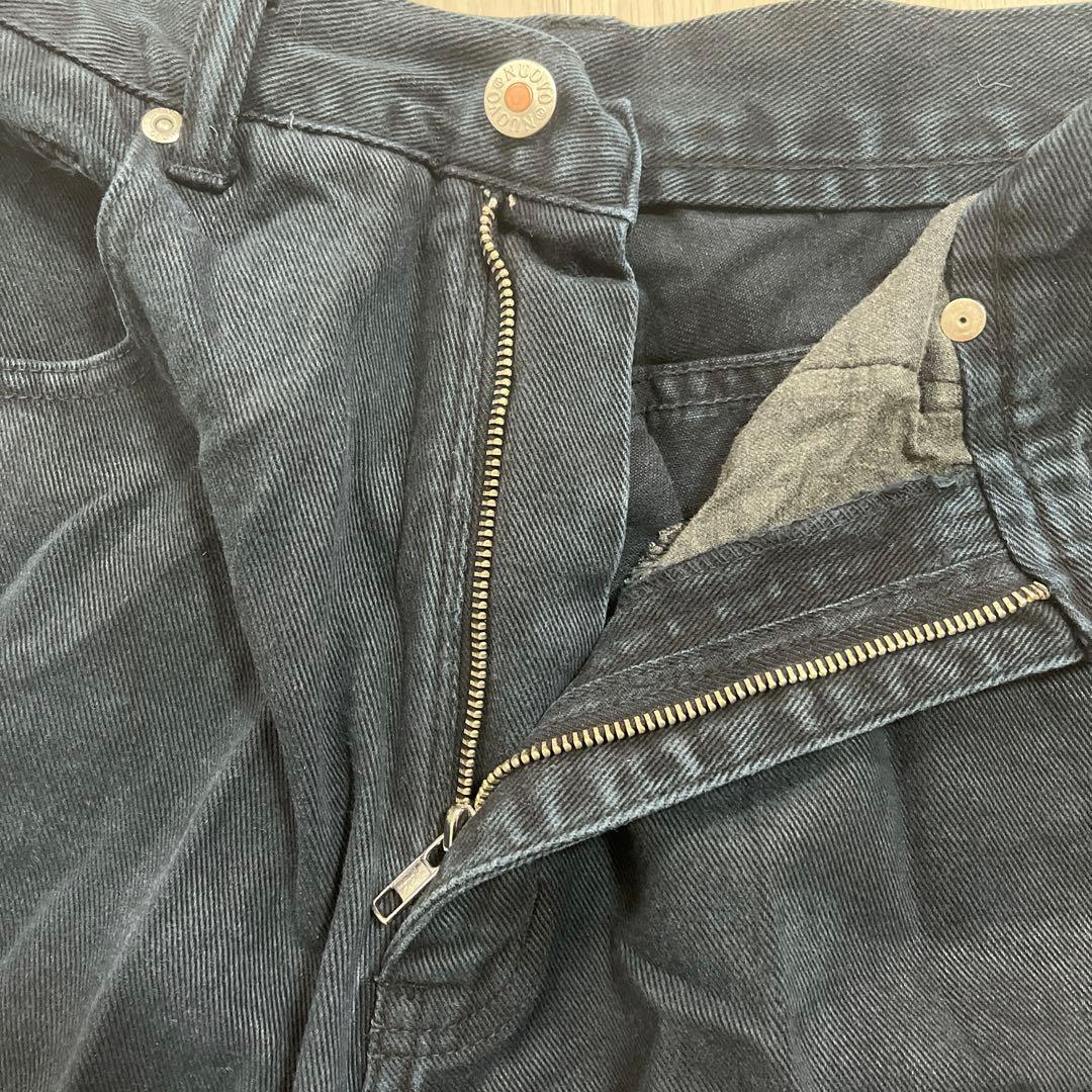 ヌオーヴォ ハーフパンツ 無地 11 黒 コットン シンプル デイリーユース — image 5