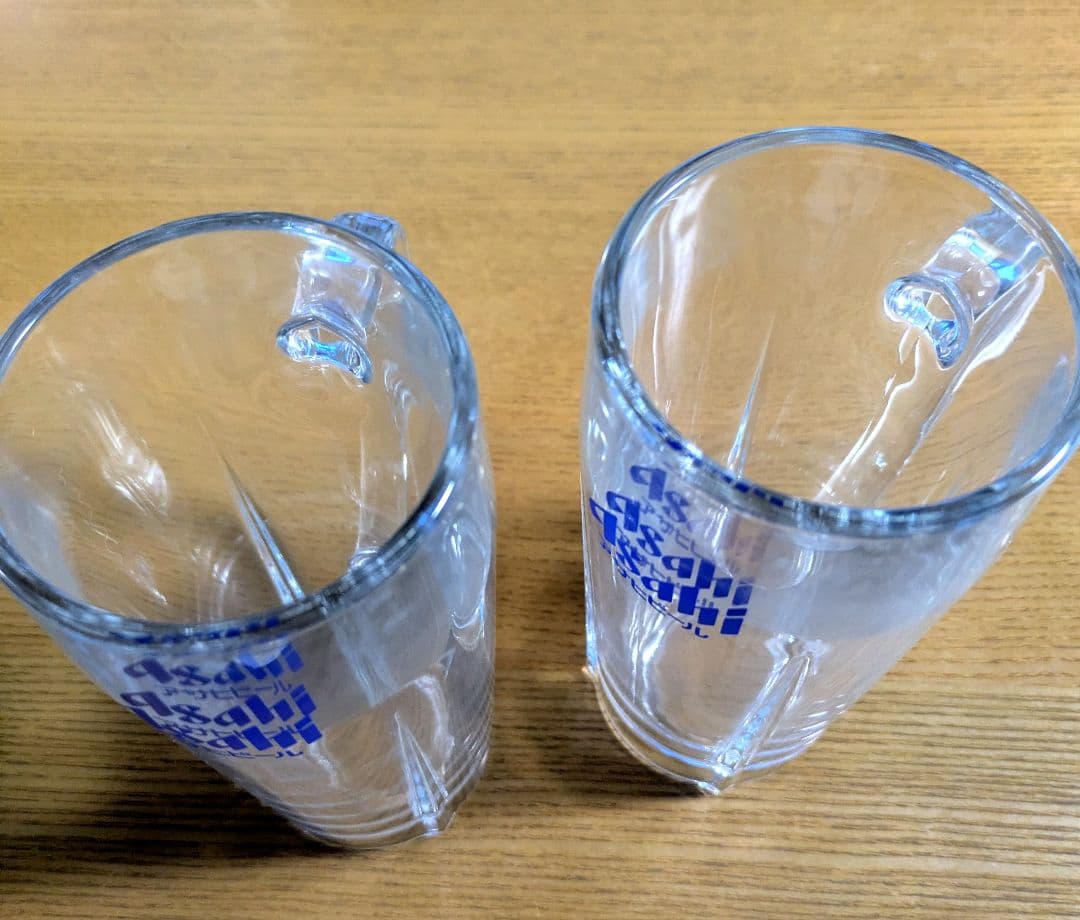 Asahi アサヒビール ジョッキ 2個セット — image 2