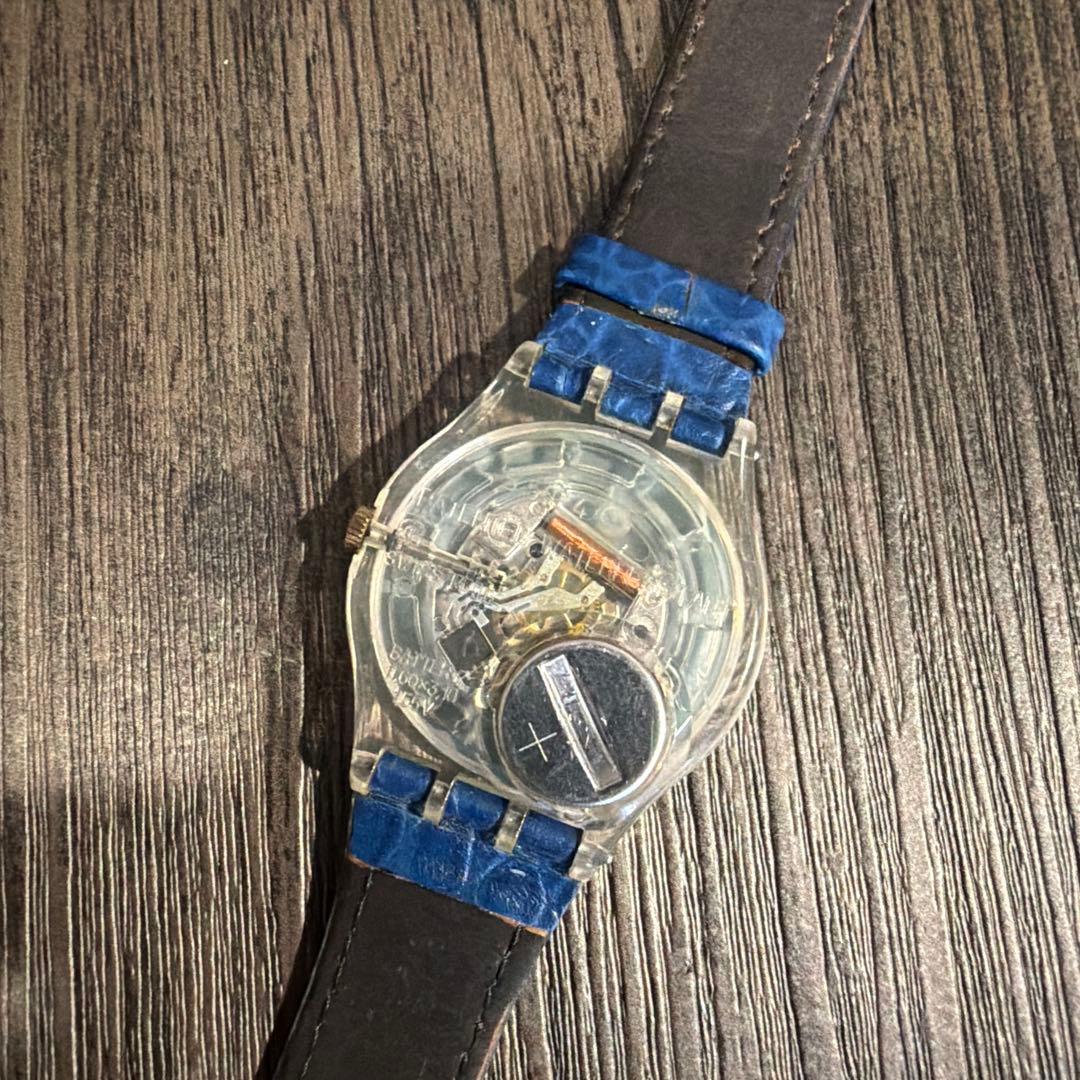 Swatch ウルトラクォーツ 時計 クリア　1994年 — image 3
