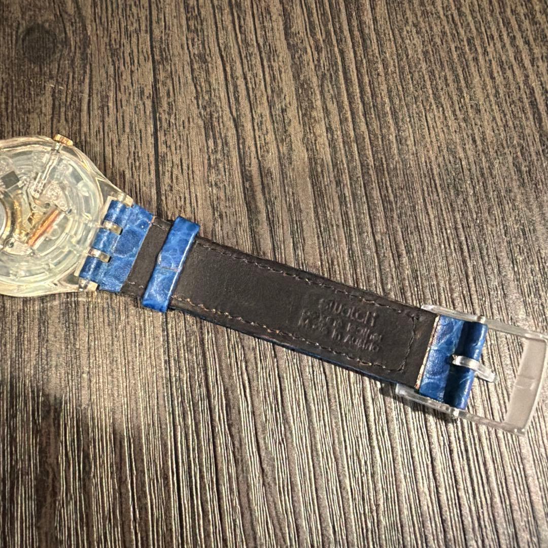 Swatch ウルトラクォーツ 時計 クリア　1994年 — image 5