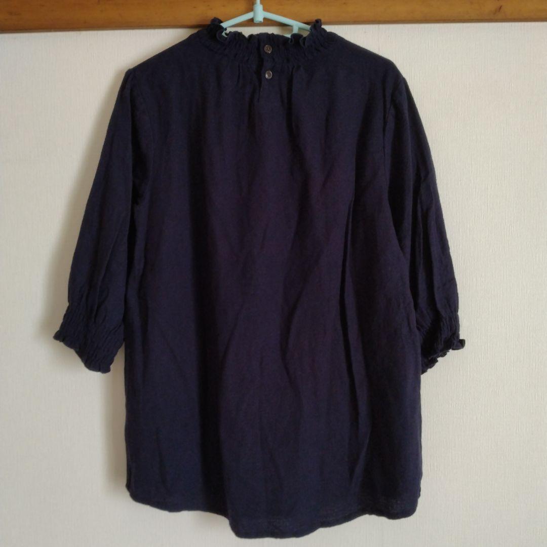 kireie チュニック Mサイズ 青色 綿100％ — image 2