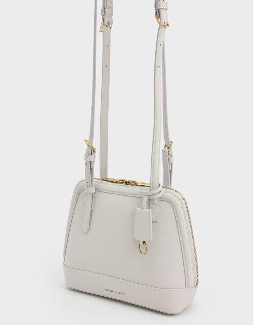 Enola エノラ テクスチャードダブルハンドルストラクチャードバッグ — image 2