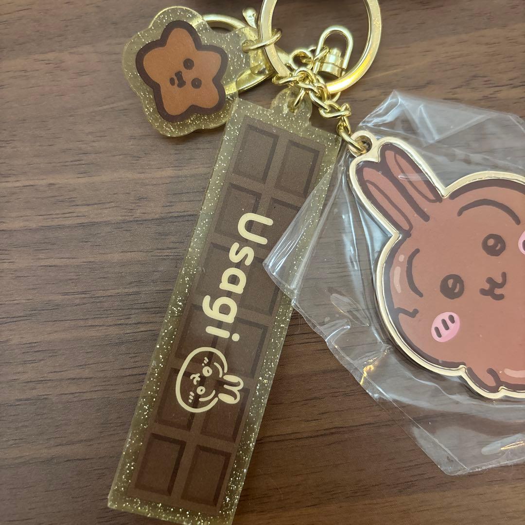 ちいかわ　キーホルダー　チョコレート　うさぎ — image 3