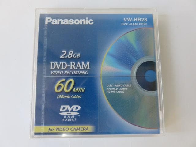 パナソニック DVD 60MIN 2,8GB 2枚/未開封 — image 3
