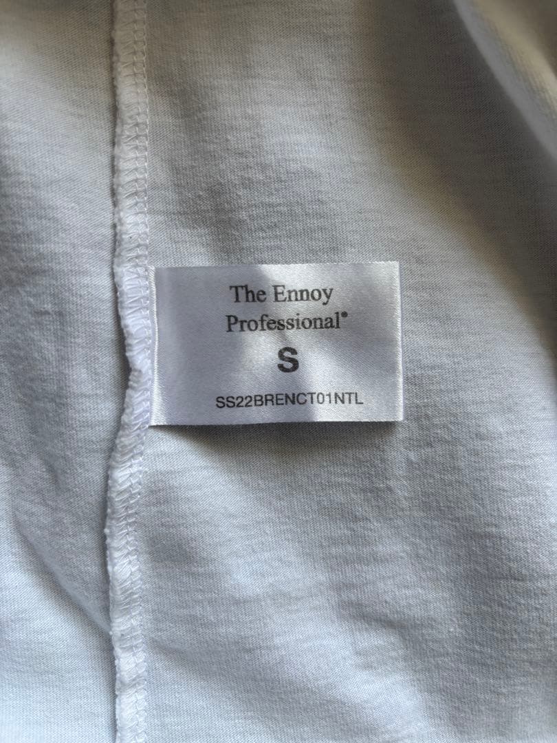 ENNOY 3PACK T-SHIRTS (WHITE) エンノイ S 左そで — image 3
