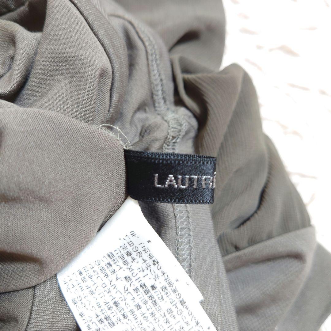 ✨美品✨日本製♥LAUTREAMONT♥Tシャツ(L)カーキー/シフォン — image 5
