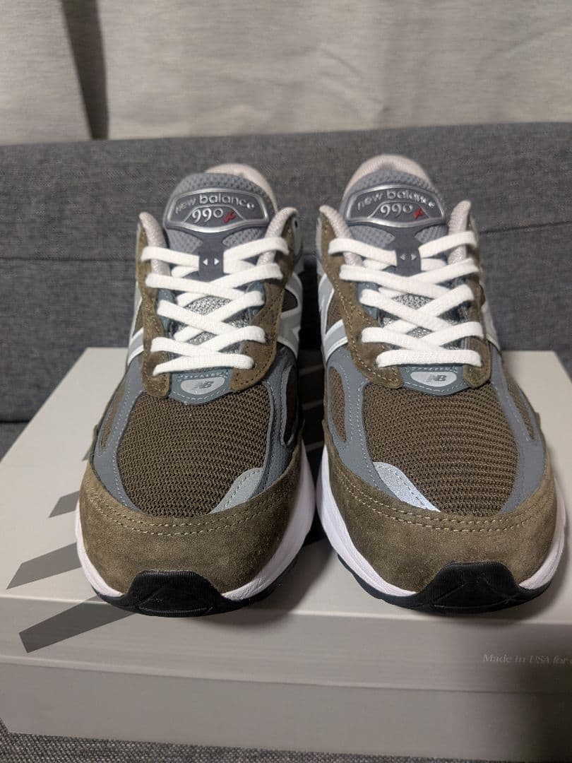New Balance 990v6 Olive スニーカー — image 2