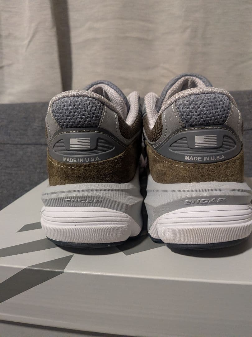 New Balance 990v6 Olive スニーカー — image 3