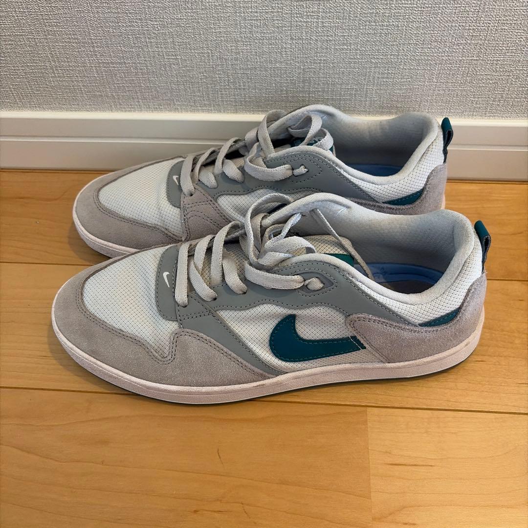 Nike SB Alleyoop スニーカー グレー ブルー — image 2