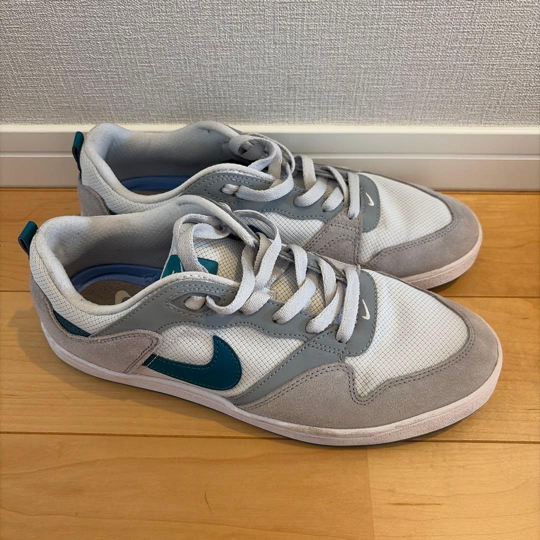 Nike SB Alleyoop スニーカー グレー ブルー — image 4