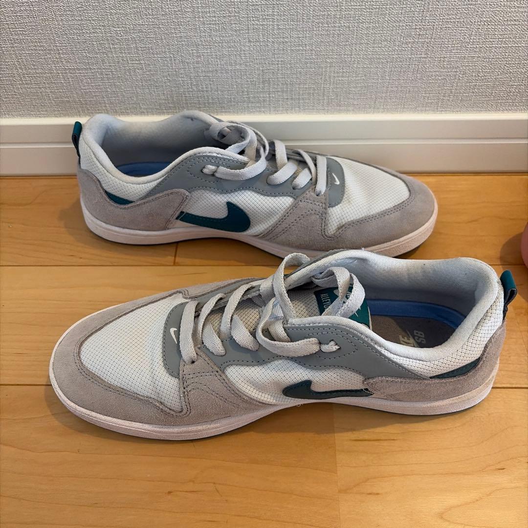Nike SB Alleyoop スニーカー グレー ブルー — image 5