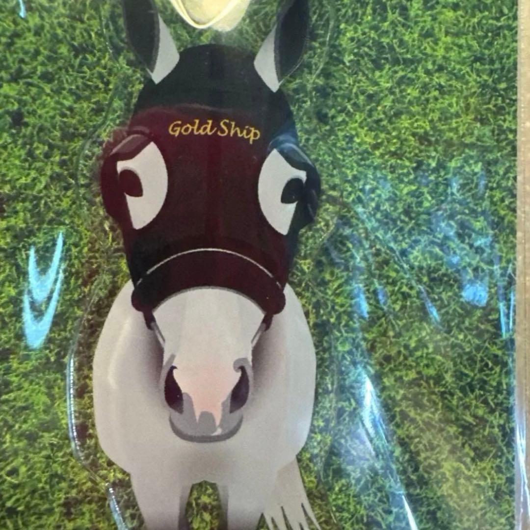 ゴールドシップ　アクリルキーホルダー（メンコあり/無し）2点　イケメン 競馬 — image 2