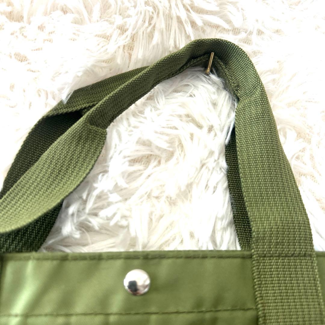 BEAMS ビームス未使用品　MＡ1 風ショルダーバッグ カーキ　ユニセックス — image 4