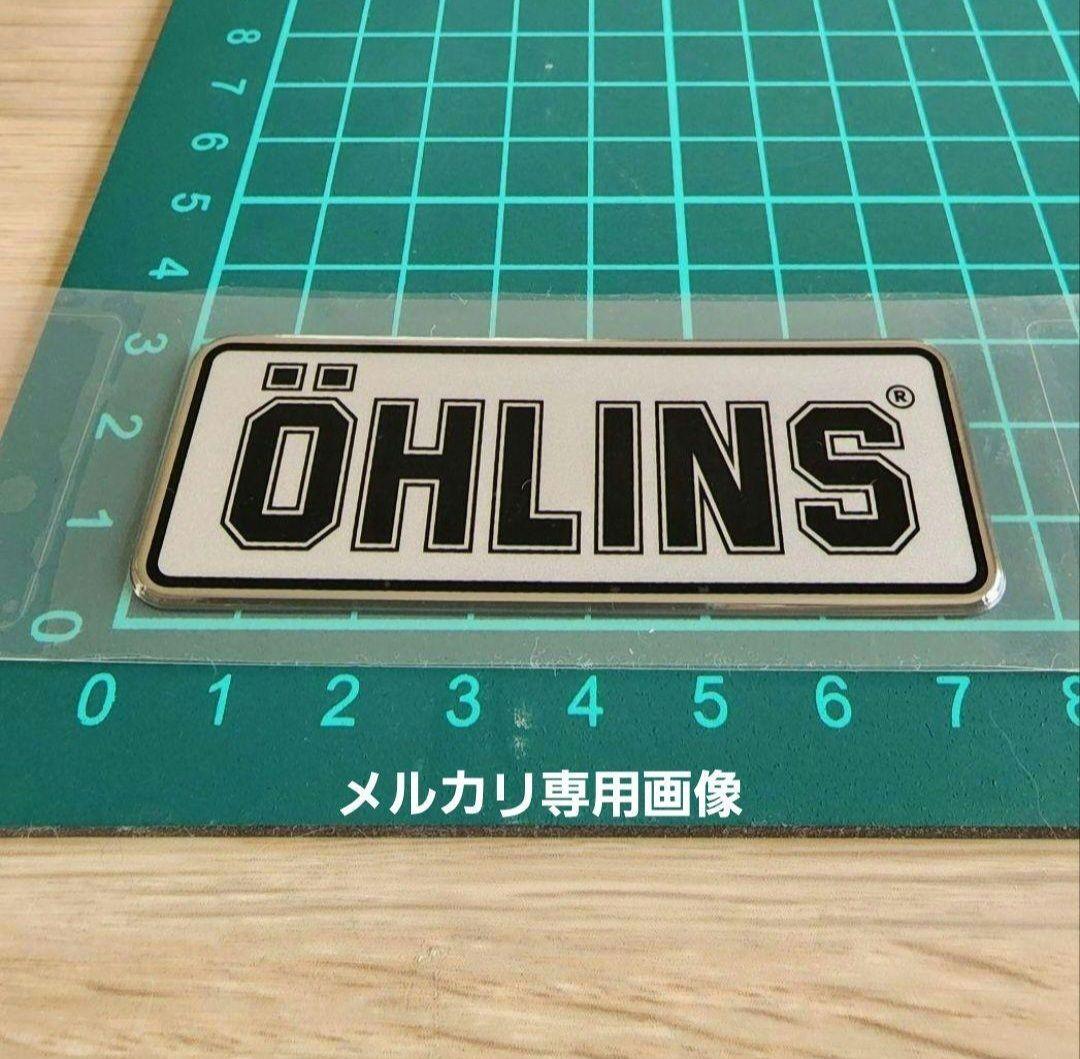 【カワサキ純正・新品】OHLINS 　オーリンズ　ステッカー カワサキ純正 — image 3