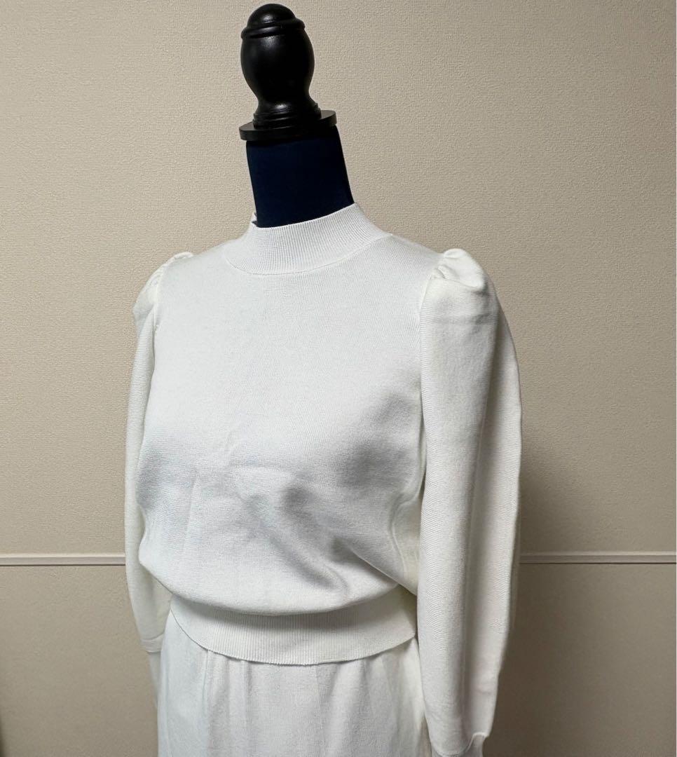 【美品】La boutique BonBon ドロップドニットセットアップ　F — image 5