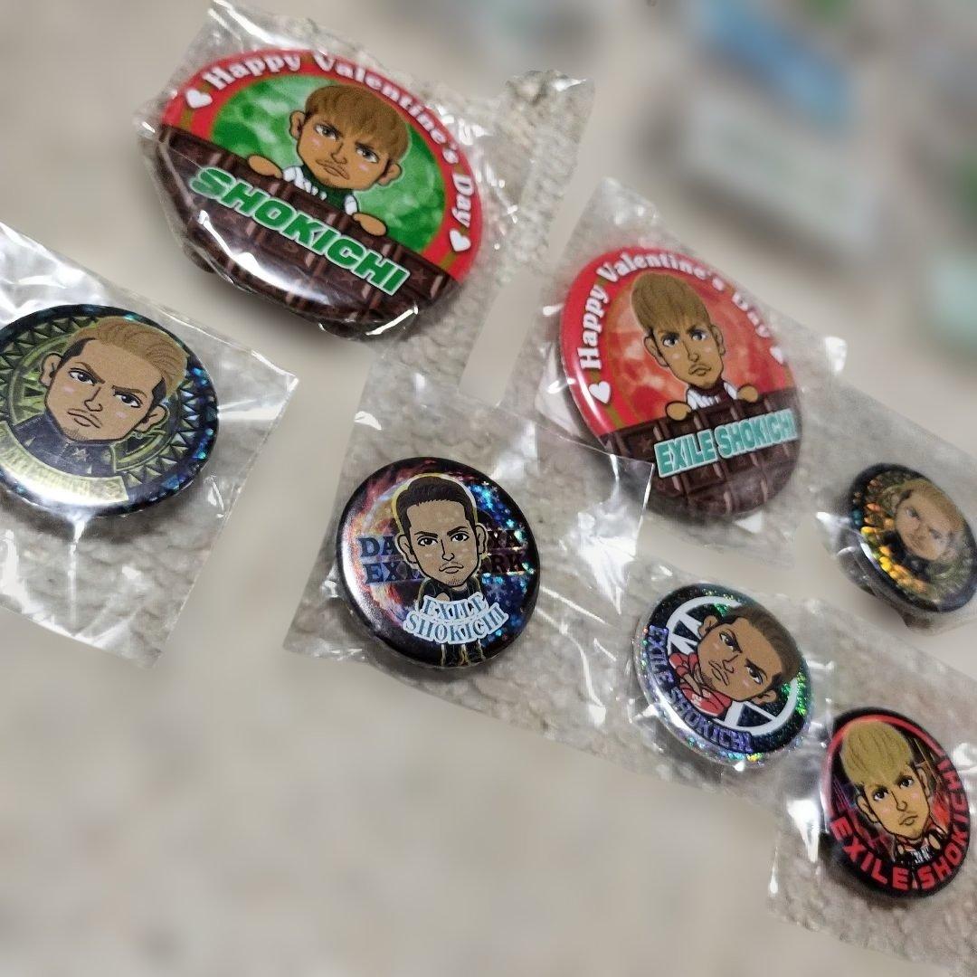 EXILE SHOKICHI キーホルダー 缶バッジ まとめ売り — image 2