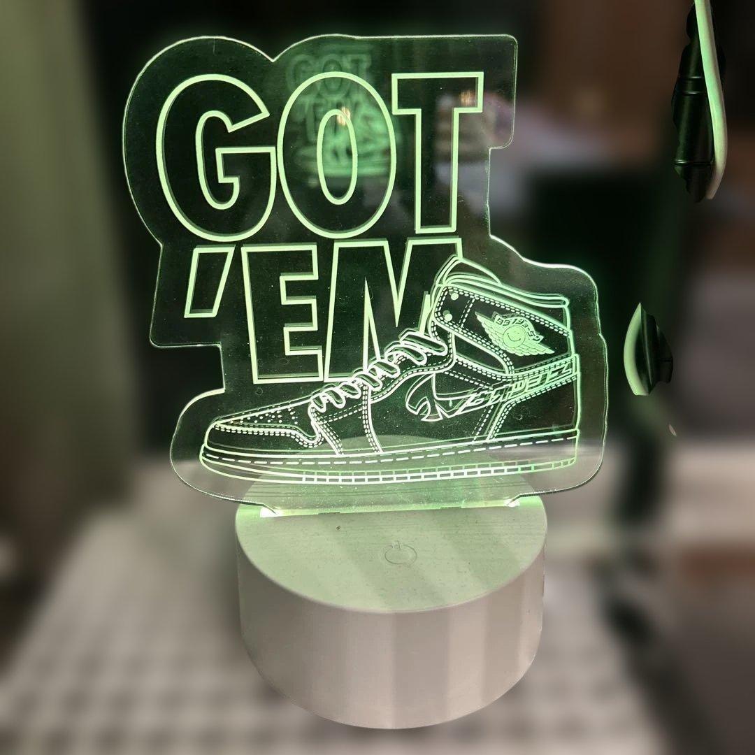 GOT 'EM アクリル LED ライト スニーカー インテリア — image 2