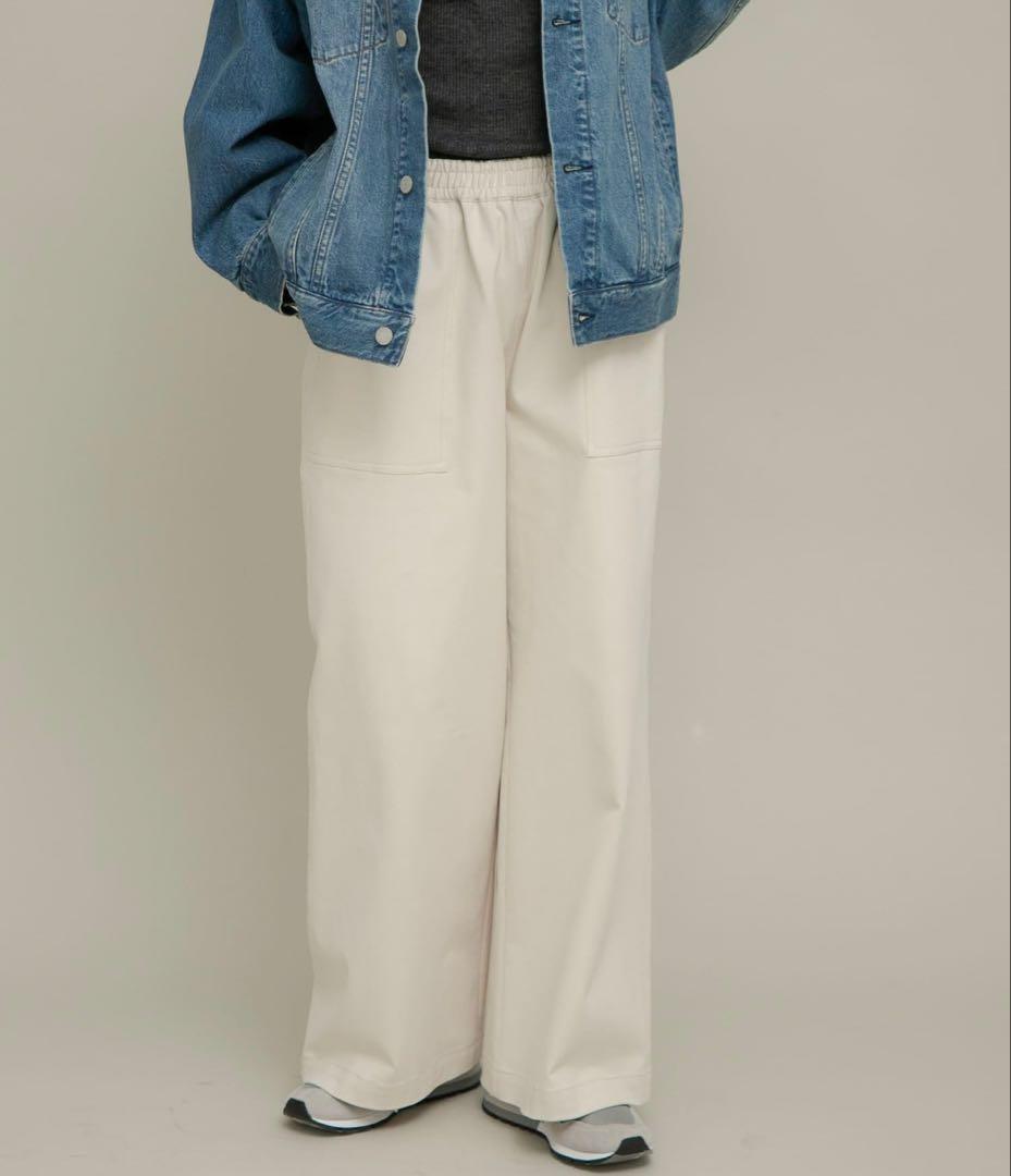 URBAN RESEARCH Sonny Label コットンイージーパンツ — image 3