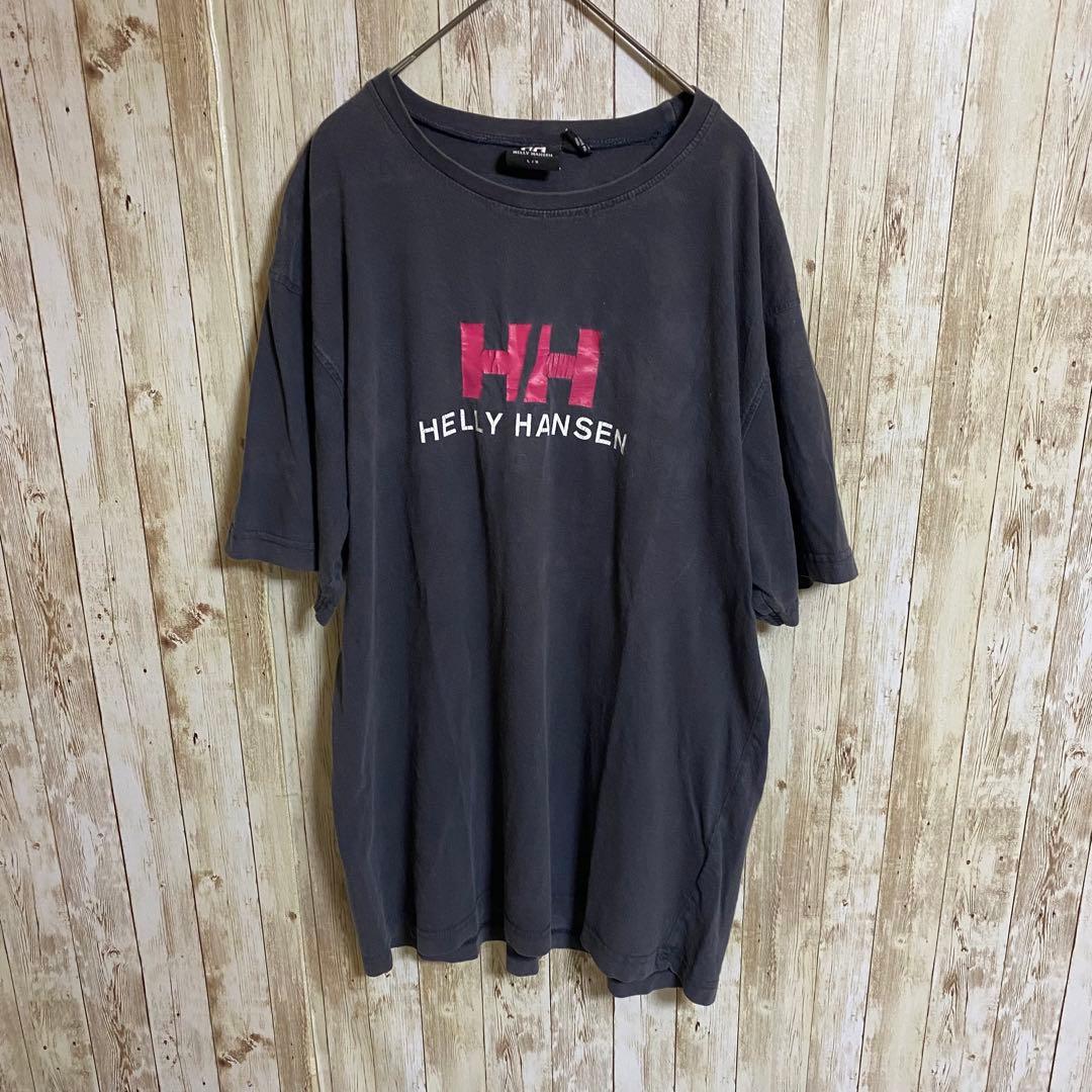 【813】90's HELLY HANSENヘリーハンセンプリントロゴTシャツ — image 2