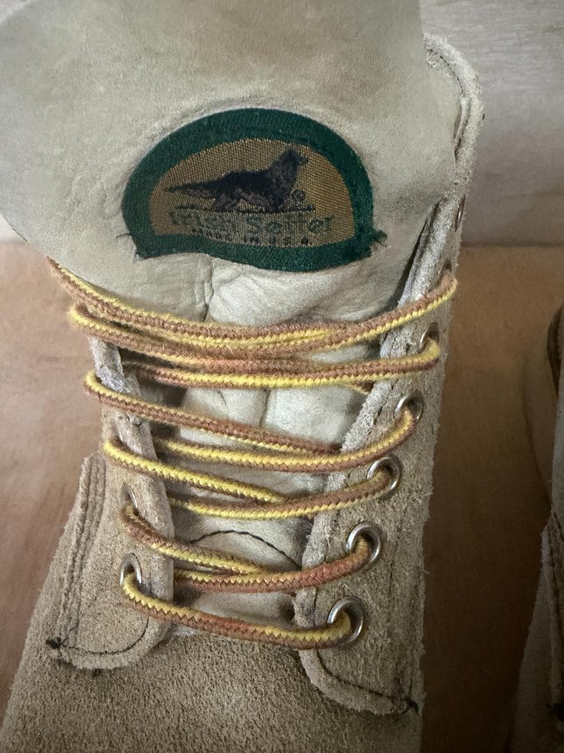 レア RED WING 8167 レッド ウィング 半円犬タグ 8E — image 2