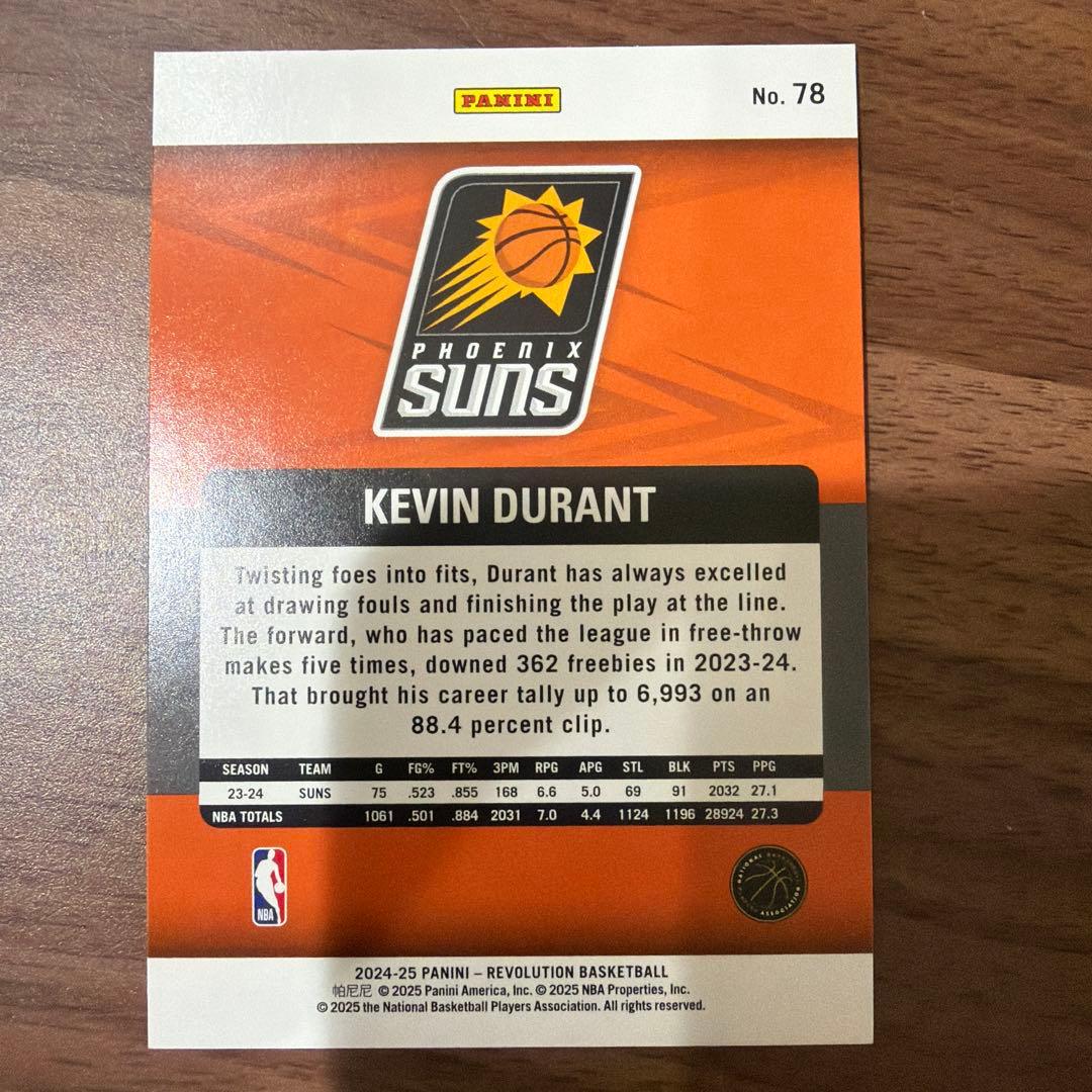 Kevin Durant 2024-25 Panini Revolution — image 3