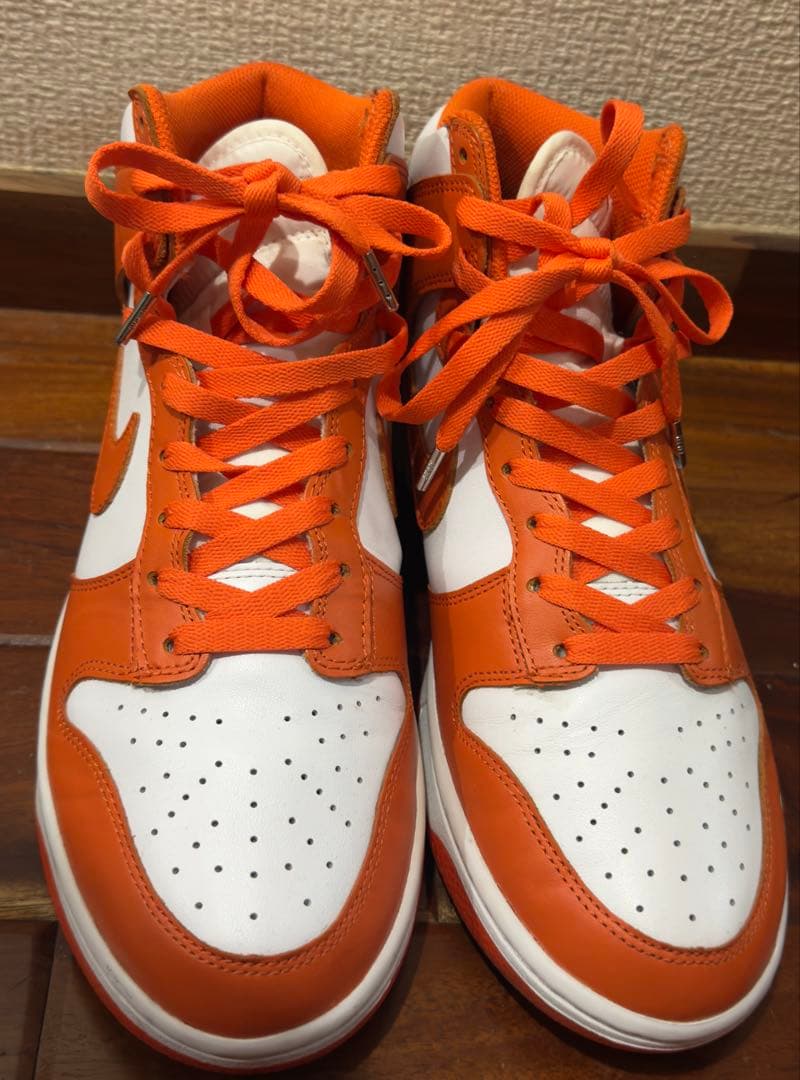 NIKE DUNK HIGH ナイキ ダンク ハイ オレンジ ホワイト — image 2