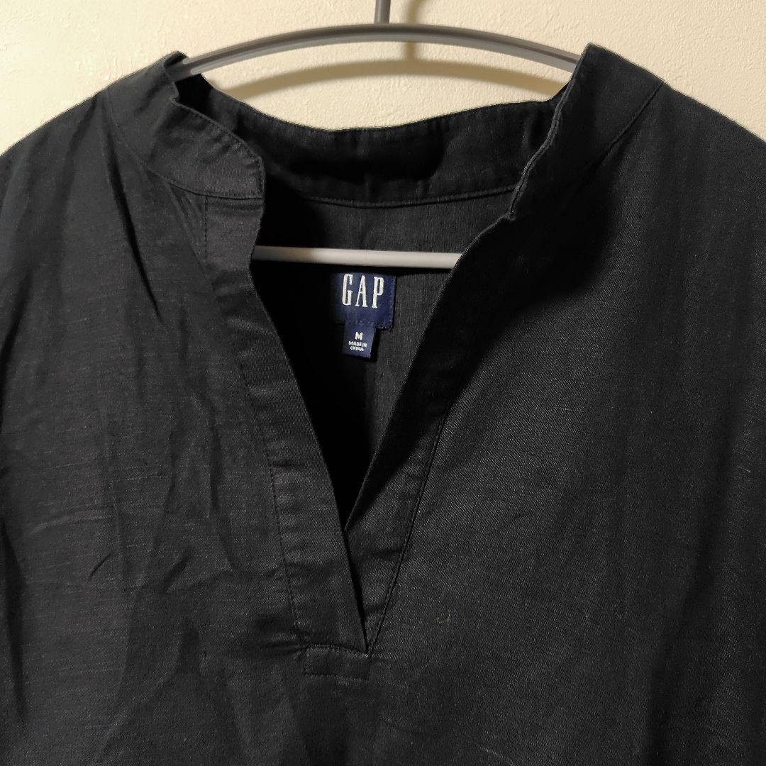 【美品】GAP ロングワンピース　Mサイズ ブラック — image 4