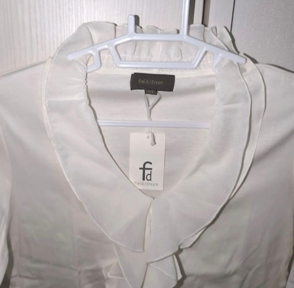 ​【新品タグ付き】field/dream フリル付きロンT オンワード樫山 M — image 4