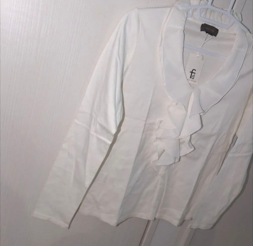​【新品タグ付き】field/dream フリル付きロンT オンワード樫山 M — image 5