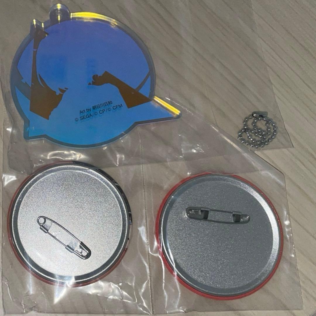 MEIKO メイコ 缶バ アクキー セガ SEGA ラッキーくじ ローソン 名前 — image 2