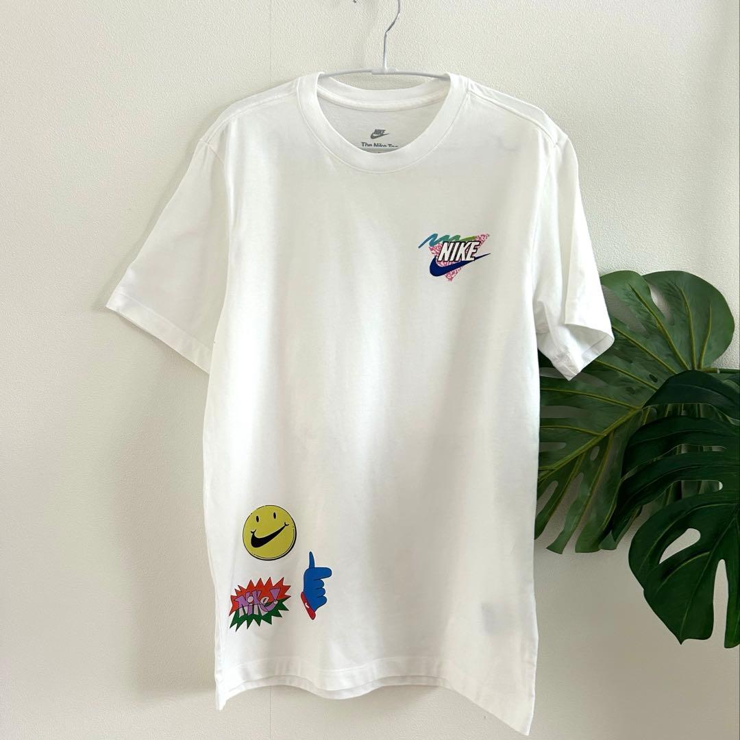 【NIKE ナイキ 】M パグ　犬　半袖Tシャツ 白　ホワイト — image 3