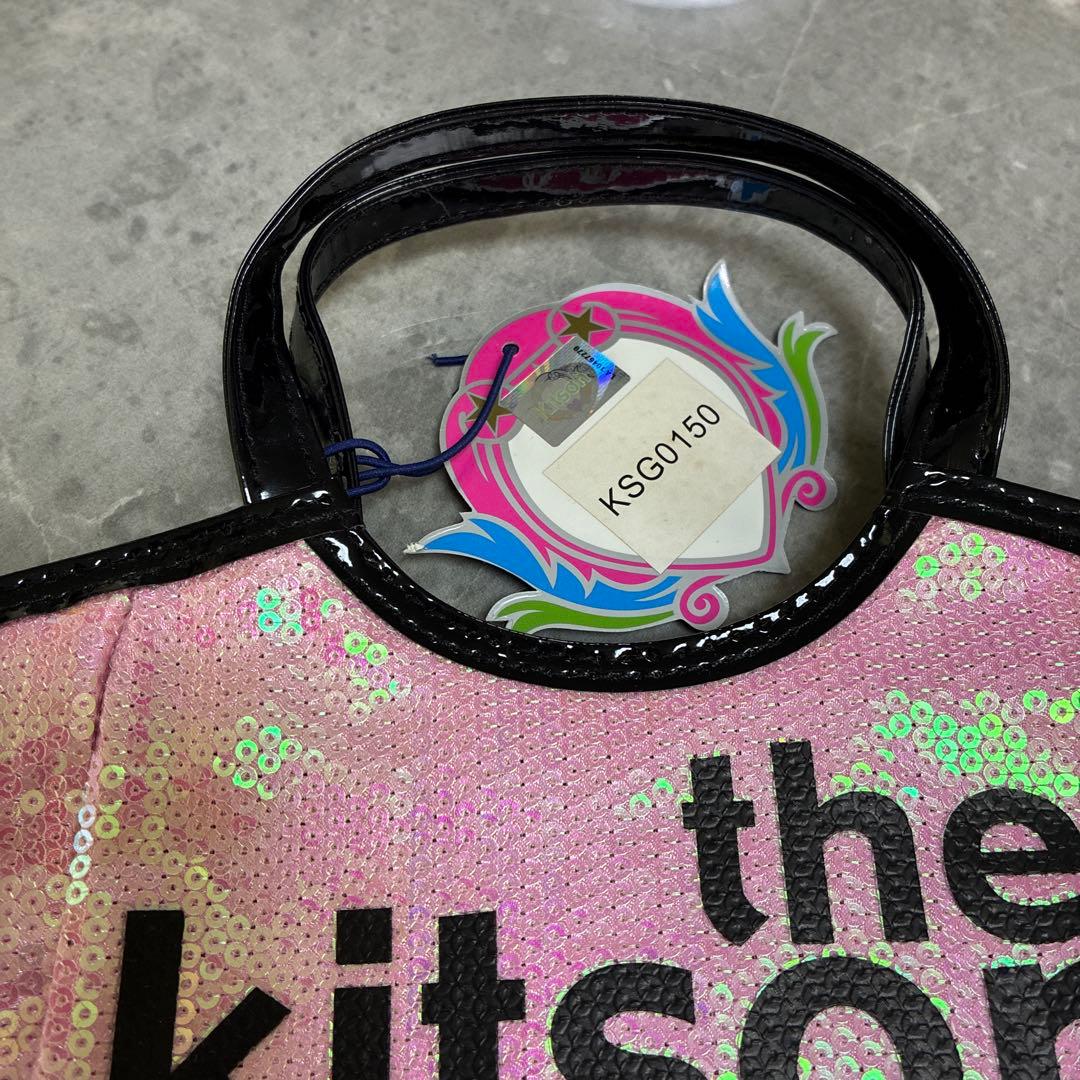 kitson ピンク スパンコール ハンドバッグ — image 2